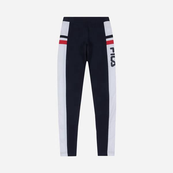 Fila Heritage Women's Leggings - Navy,NZ 503-4329